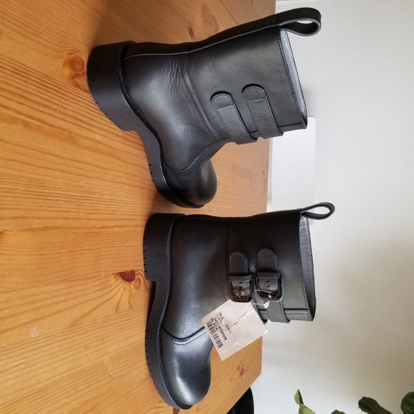 Jil Sander navy boots, size 38 - Picture 8 of 9